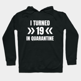 I Turned 19 In Quarantine Hoodie